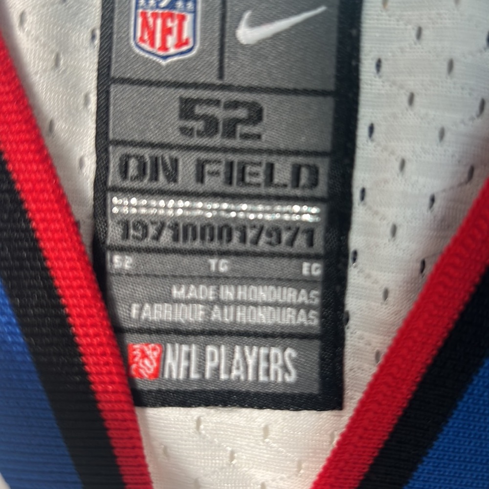 BUFFALO BILLS SAMMY WATKINS#14 NIKE NFL FOOTBALL JERSEY IN SIZE 52 - Picture 6 of 8